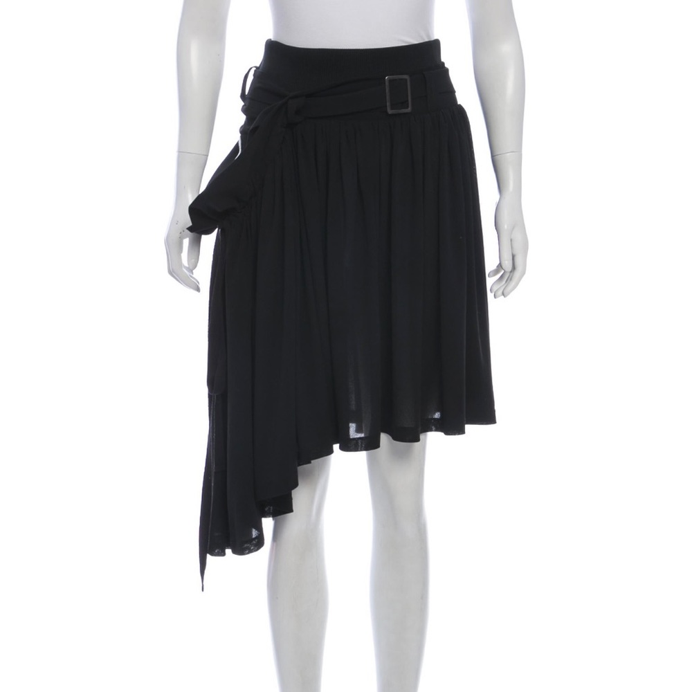 Y-3 Belted Knee-length Skirt